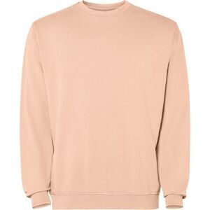 Roly Unisex Adult Jaya Crew Neck Sweatshirt / Light Orange